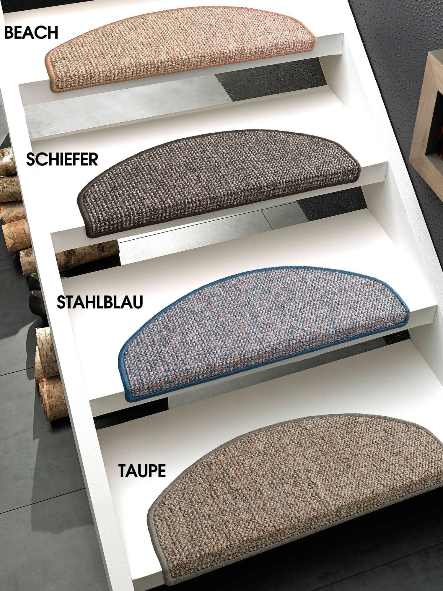 Stufenmatte, Taupe 2 Stufenmatte, Taupe