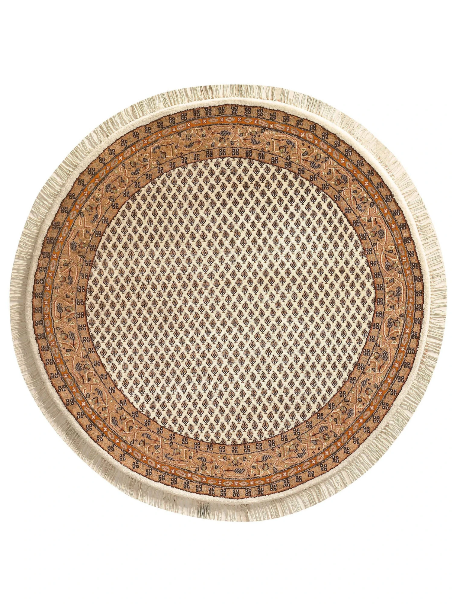 Orient-Teppich, Creme 4 Orient-Teppich, Creme – Bild 2