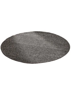 Woll-Teppich, Stone -KayLa Verkaufsgeschäft Aarhus Handwebteppich grau stone 150rund per