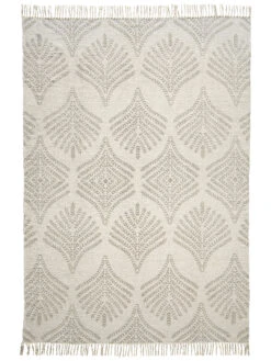 Baumwoll-Teppich, Grey -KayLa Verkaufsgeschäft Ajala FlachgewebeTeppich Grau Grey 170x240 pla
