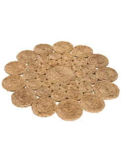 Jute-Teppich, Nature 9 Jute-Teppich, Nature -KayLa Verkaufsgeschäft Antella JuteTeppich Braun Nature 90rund fper