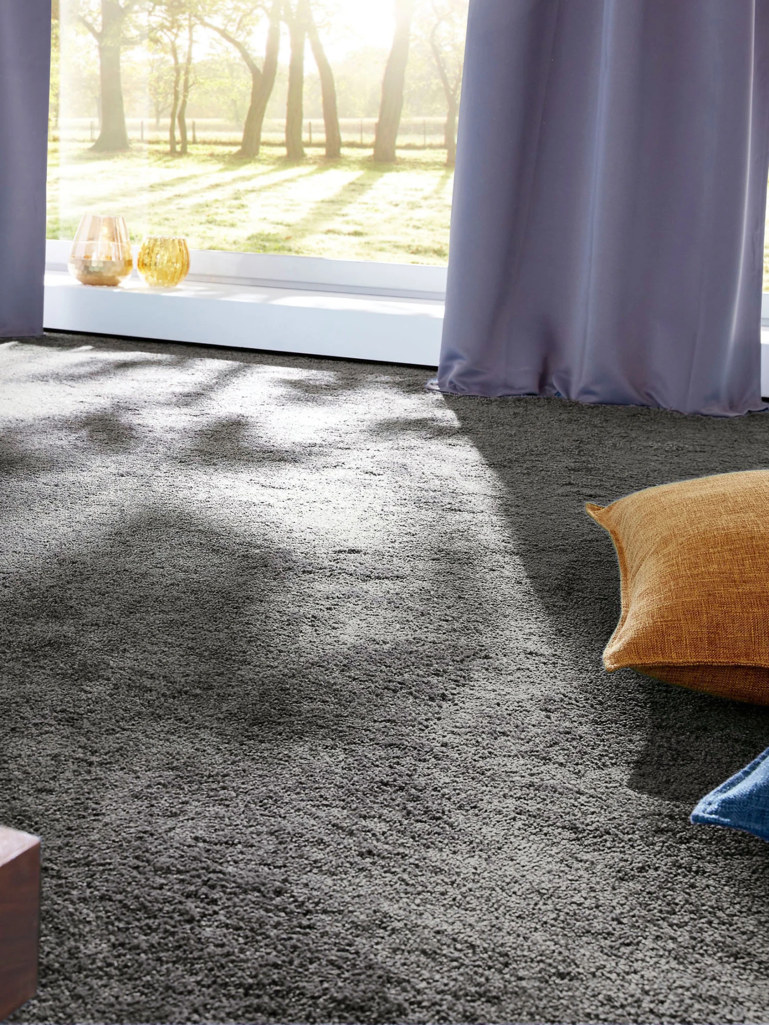 Velours-Teppichboden, Platinum 177