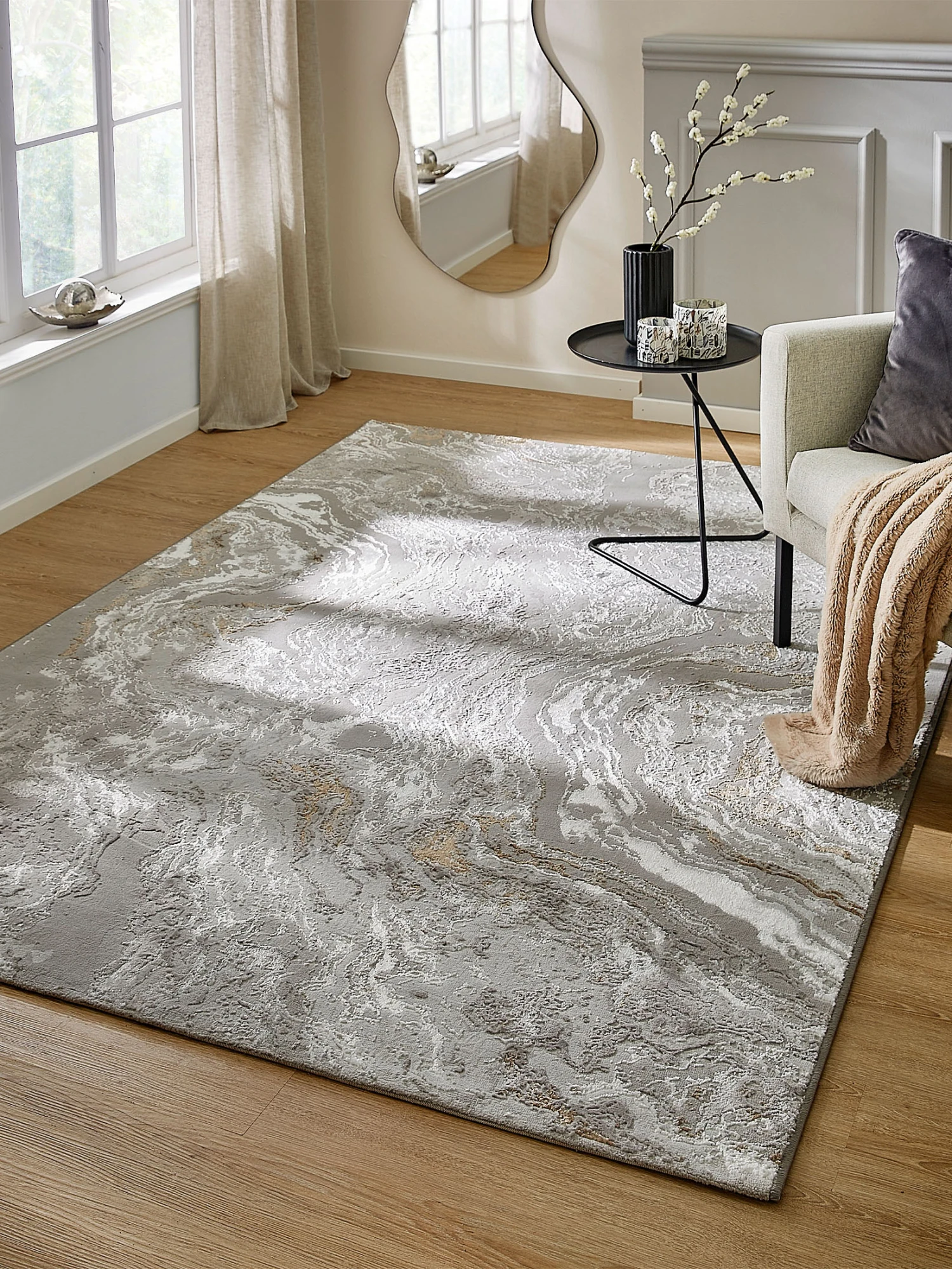 Moderner Teppich, Marmor 3 Moderner Teppich, Marmor