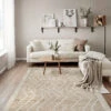 Designer-Teppich, Sand 2 Designer-Teppich, Sand -KayLa Verkaufsgeschäft Bydalen DesignerTeppich Beige Sand 170x240 mil
