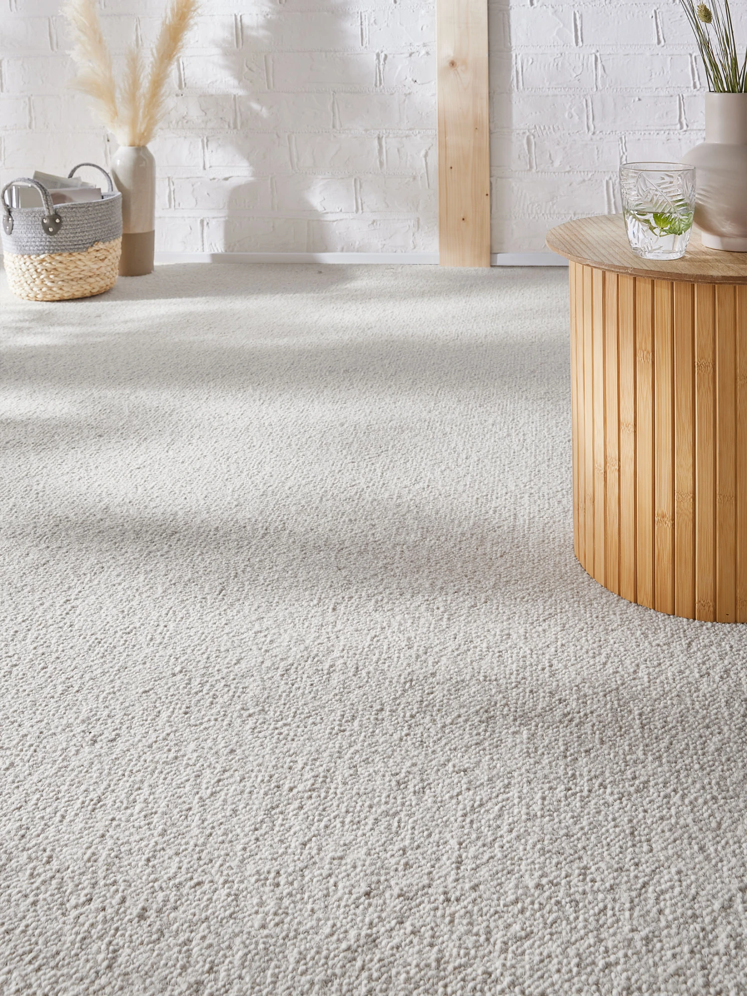 Woll-Teppichboden, Kiesel 174 3 Woll-Teppichboden, Kiesel 174