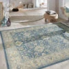 Designer-Teppich, Blue Bell 1 Designer-Teppich, Blue Bell -KayLa Verkaufsgeschäft Chainpura DesignerTeppich Hellblau BlueBell 250x300 mil