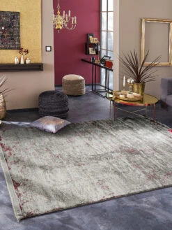 Vintage-Teppich, Rouge