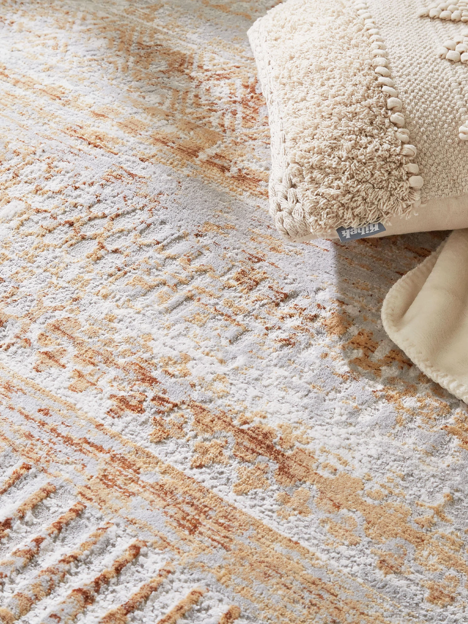 Vintage-Teppich, Gold 4 Vintage-Teppich, Gold – Bild 2