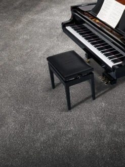Velours-Teppichboden, Graphit 99 8 Velours-Teppichboden, Graphit 99 -KayLa Verkaufsgeschäft Emotion Veloursteppichboden dunkelgrau graphit99 mil2