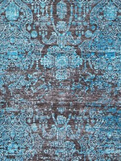 Vintage-Teppich, Ocean -KayLa Verkaufsgeschäft Escape VintageTeppich Blau Ocean 160x230 lup