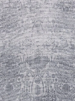 Vintage-Teppich, Marmor -KayLa Verkaufsgeschäft Escape VintageTeppich Hellgrau Marmor lup