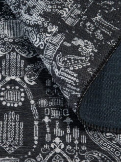 Vintage-Teppich, Quarz 11 Vintage-Teppich, Quarz -KayLa Verkaufsgeschäft Escape VintageTeppich Schwarz Quarz 160x230 wel