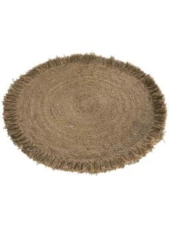 Jute-Teppich, Dünensand 8 Jute-Teppich, Dünensand -KayLa Verkaufsgeschäft Florencia JuteTeppich Beige Duenensand 90rund fper