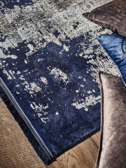 Vintage-Teppich, Royalblau 9 Vintage-Teppich, Royalblau -KayLa Verkaufsgeschäft Giano Vintageteppich blau Royalblau 160x230 mil2