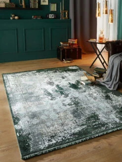 Vintage-Teppich, Moosachat