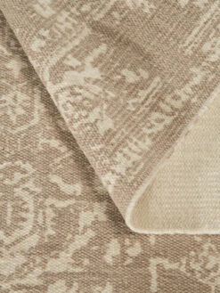 Baumwoll-Teppich, Vintage Beige -KayLa Verkaufsgeschäft Henfield FlachgewebeTeppich Beige VintageBeige 170x240 wel