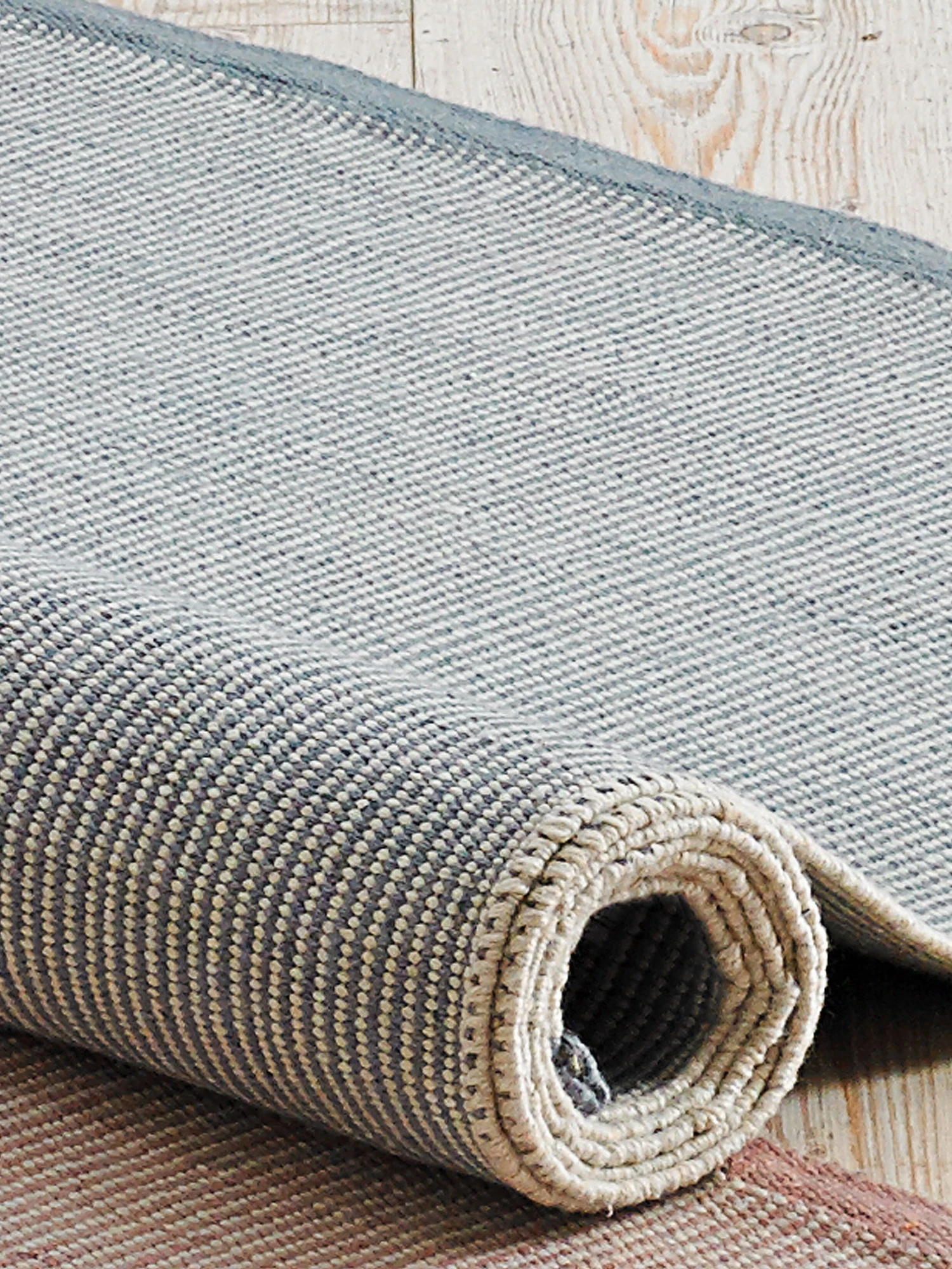 Flachgewebe-Teppich, Gletscher 5 Flachgewebe-Teppich, Gletscher – Bild 3