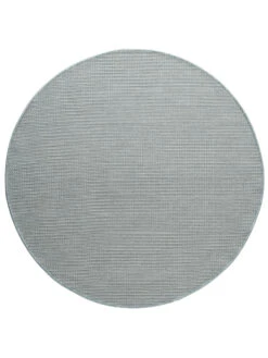 Outdoor-Teppich, Perlgrau -KayLa Verkaufsgeschäft Indiana Flachgewebeteppich grau perlgrau 160rund pla