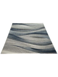 Moderner Teppich, Blau 9 Moderner Teppich, Blau -KayLa Verkaufsgeschäft Kaleidoskop ModernerTeppich Grau Blau 240x340 fper