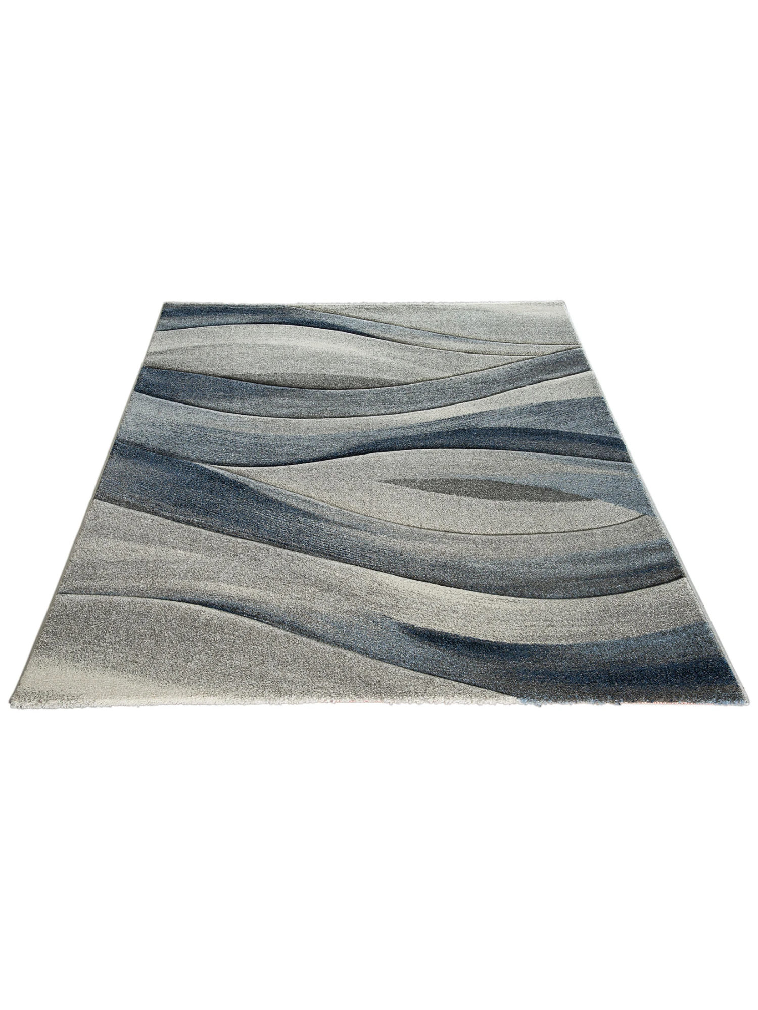 Moderner Teppich, Blau 5 Moderner Teppich, Blau – Bild 3