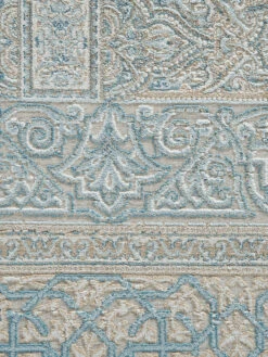 Vintage-Teppich, Aqua 10 Vintage-Teppich, Aqua -KayLa Verkaufsgeschäft Kronos VintageTeppich Blau Aqua 200x290 lup