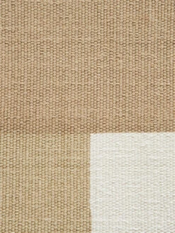 Flachgewebe-Teppich, Beige-Weiss 8 Flachgewebe-Teppich, Beige-Weiss -KayLa Verkaufsgeschäft Listrup FlachgewebeTeppich Braun BeigeWeiss 170x240 lup