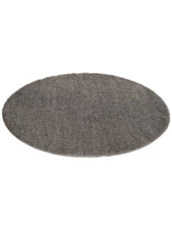 Hochflor-Teppich, Grau 8 Hochflor-Teppich, Grau -KayLa Verkaufsgeschäft Lounge UniTeppich Grau 200rund fper