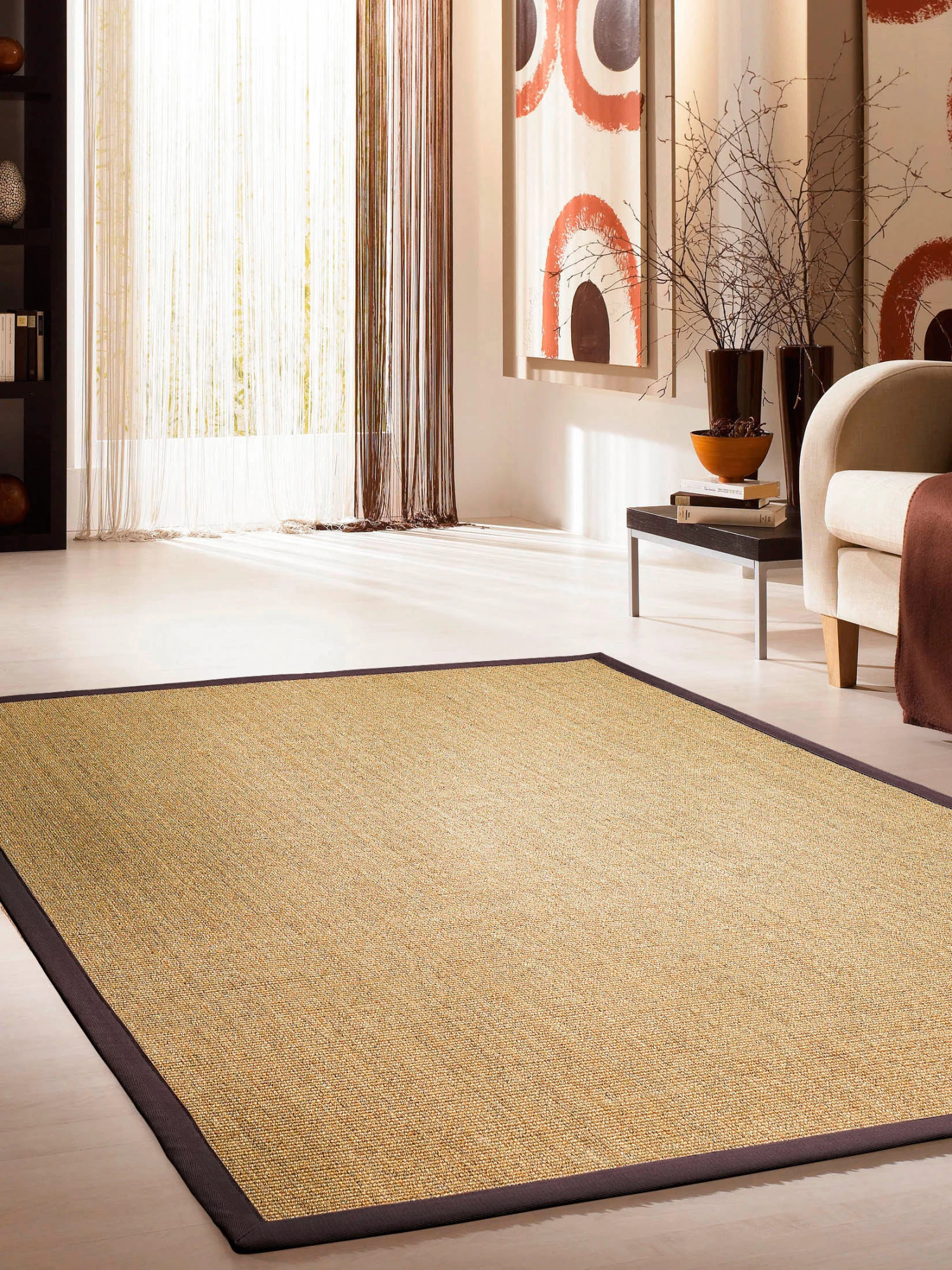 Sisal-Teppich, Schiefer 3 Sisal-Teppich, Schiefer