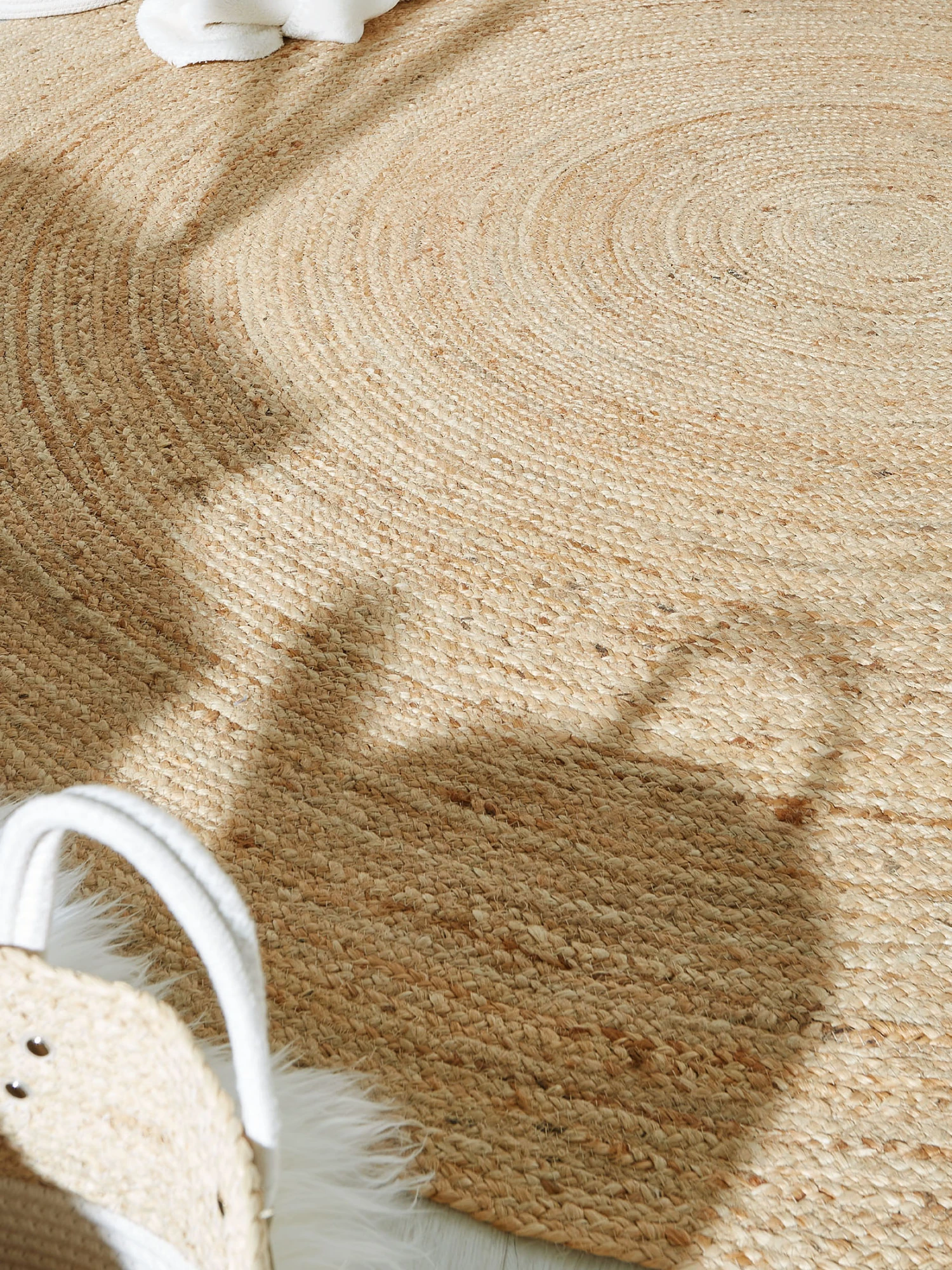 Jute-Teppich, Dunkelbeige 4 Jute-Teppich, Dunkelbeige – Bild 2