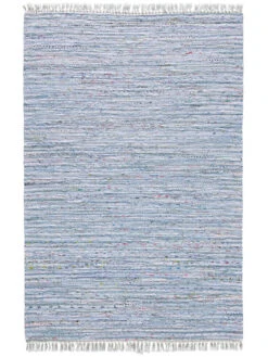 Fleckerl-Teppich, Blue Bay White 8 Fleckerl-Teppich, Blue Bay White -KayLa Verkaufsgeschäft Moelndal FleckerlTeppich Hellblau BlueBayWhite 120x180 pla