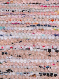 Fleckerl-Teppich, Rose 10 Fleckerl-Teppich, Rose -KayLa Verkaufsgeschäft Moelndal FleckerlTeppich Hellrot Rose lup