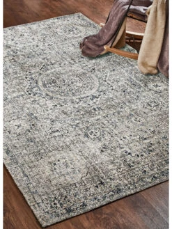 Designer-Teppich, Light Blue