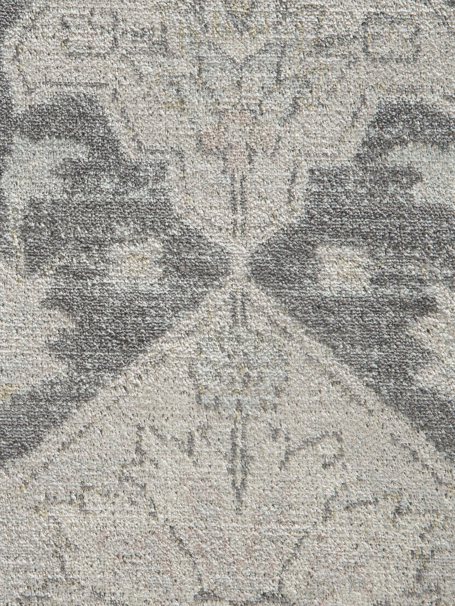 Vintage-Teppich, Grau/Rose 6 Vintage-Teppich, Grau/Rose – Bild 4