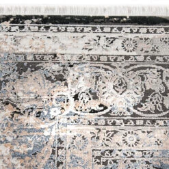 Vintage-Teppich, Vintage Black 14 Vintage-Teppich, Vintage Black -KayLa Verkaufsgeschäft Neraida Vintageteppich grau schwarz lup1