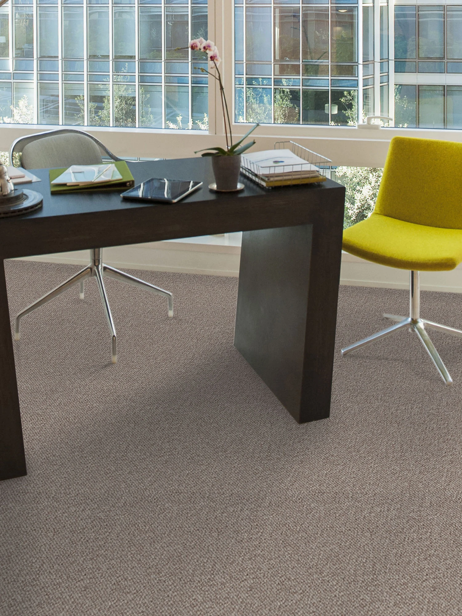 Schlingen-Teppichboden, Beige 3 Schlingen-Teppichboden, Beige