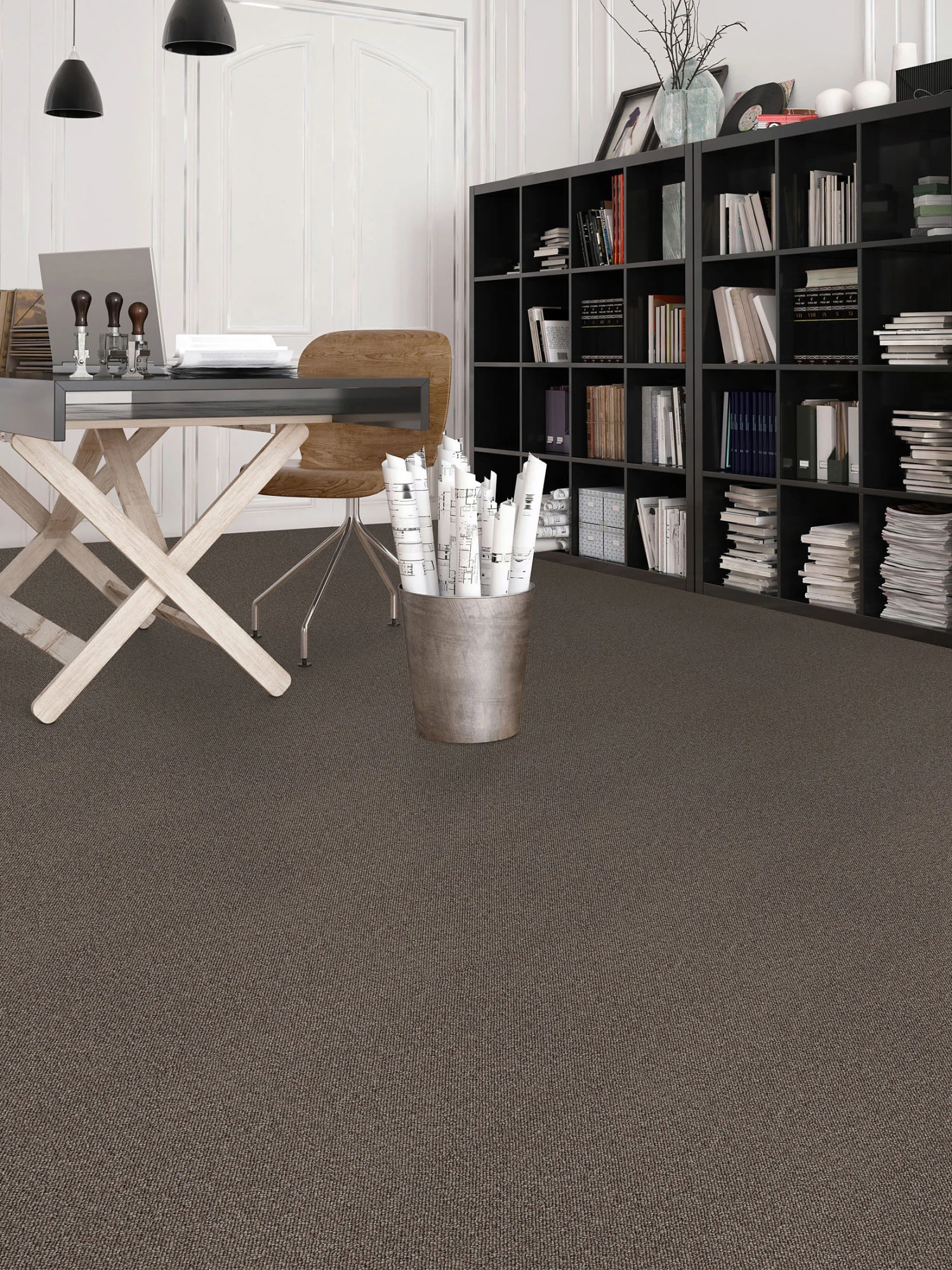 Schlingen-Teppichboden, Hellbraun 37 3 Schlingen-Teppichboden, Hellbraun 37