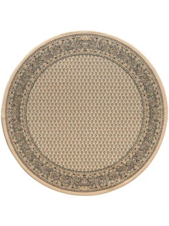 Orient-Teppich, Beige 7 Orient-Teppich, Beige -KayLa Verkaufsgeschäft Osaka Klassischweb Beige 160rund pla