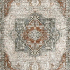 Vintage-Teppich, Kupfer 13 Vintage-Teppich, Kupfer -KayLa Verkaufsgeschäft Palacio Vintageteppich Terracotta Kupfer 160x230 lup2