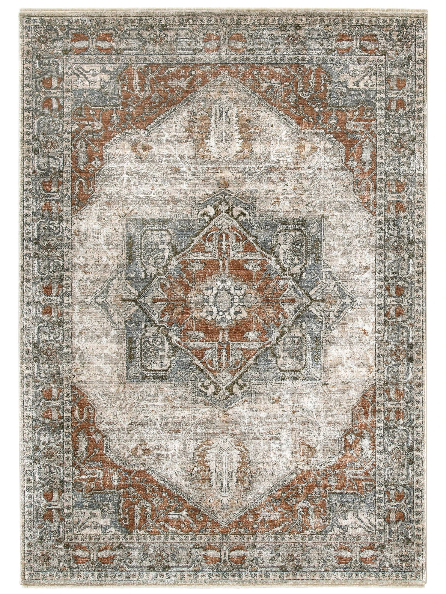 Vintage-Teppich, Kupfer 5 Vintage-Teppich, Kupfer – Bild 3