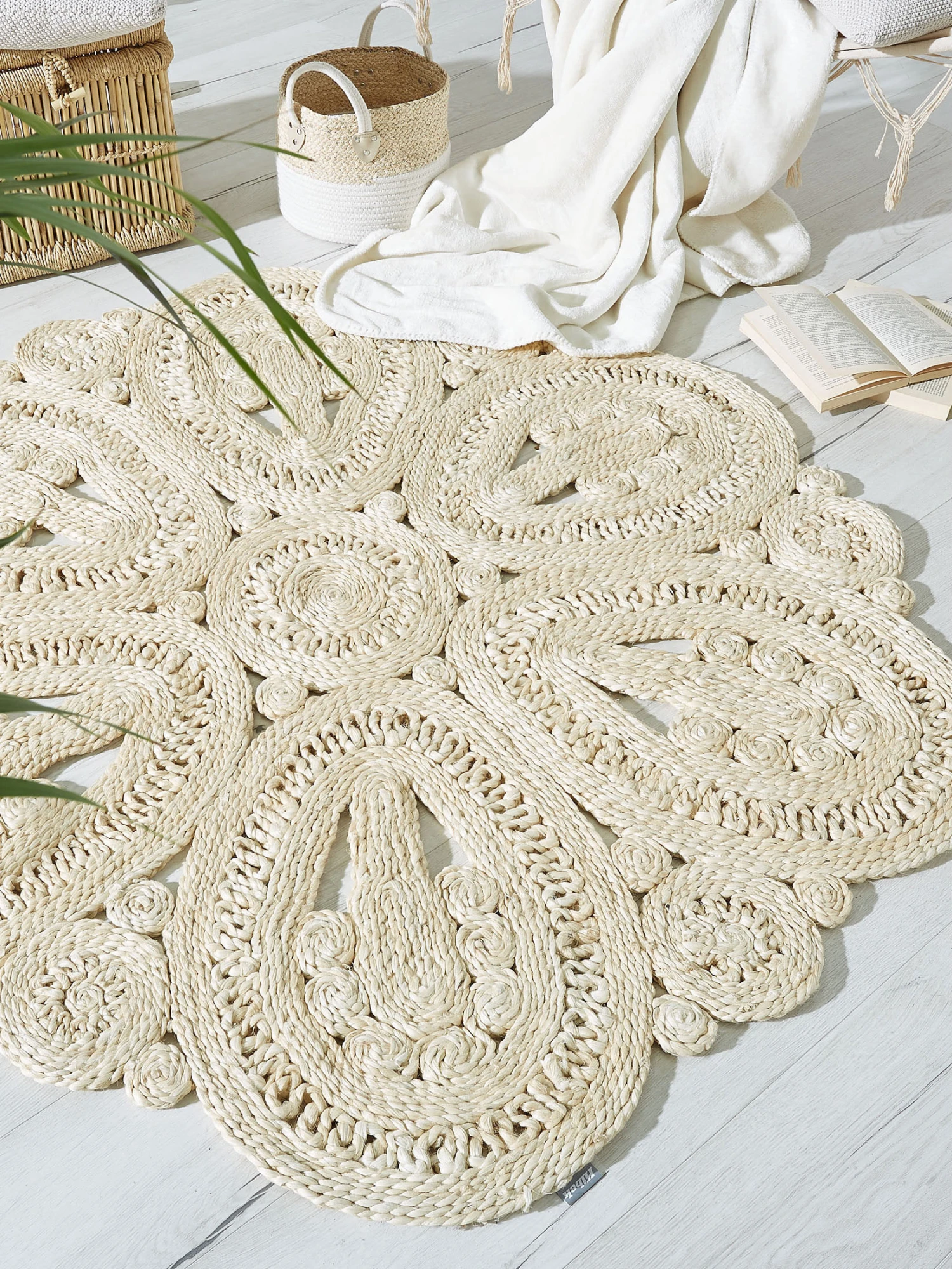 Jute-Teppich, Beach 3 Jute-Teppich, Beach