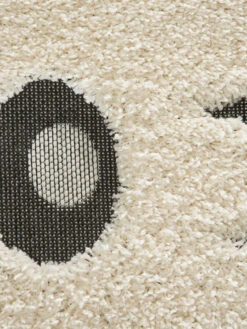 Kinder-Teppich, Hellgrau 11 Kinder-Teppich, Hellgrau -KayLa Verkaufsgeschäft Quagga KinderTeppich Grau Hellgrau 120rund lup2