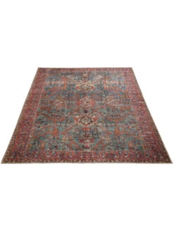 Vintage-Teppich, Dunkelrot 9 Vintage-Teppich, Dunkelrot -KayLa Verkaufsgeschäft Ranishwar VintageTeppich Mehrfarbig Dunkelrot 152x230 fper