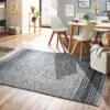 Flachgewebe-Teppich, Dark Grey 1 Flachgewebe-Teppich, Dark Grey -KayLa Verkaufsgeschäft Roedsand FlachgewebeTeppich Dunkelgrau DarkGrey 170x240 mil