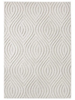 Moderner Teppich, Offwhite 7 Moderner Teppich, Offwhite -KayLa Verkaufsgeschäft Rombo ModernerTeppich Creme Offwhite 160x230 pla