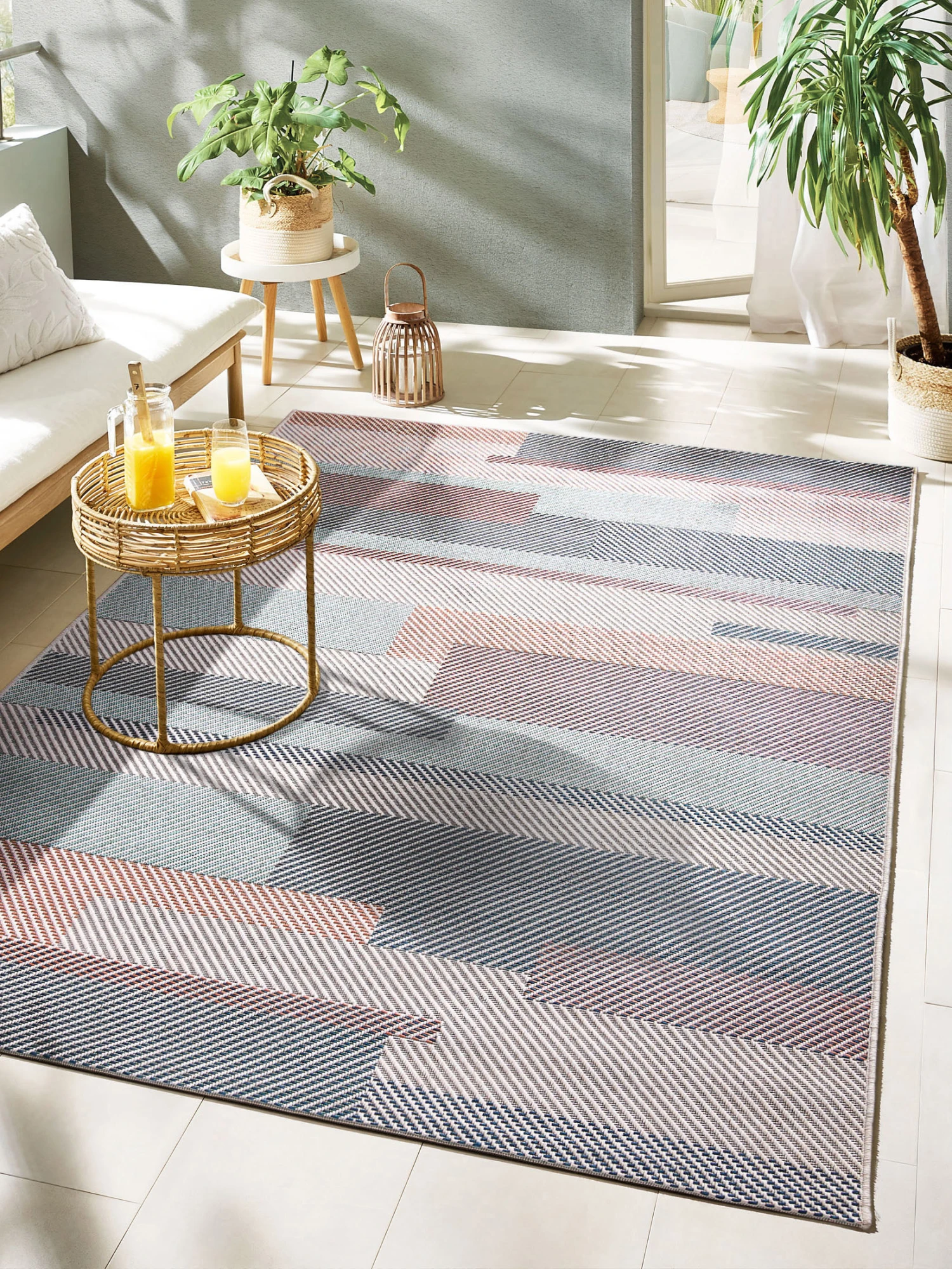 Outdoor-Teppich, Bunt 3 Outdoor-Teppich, Bunt
