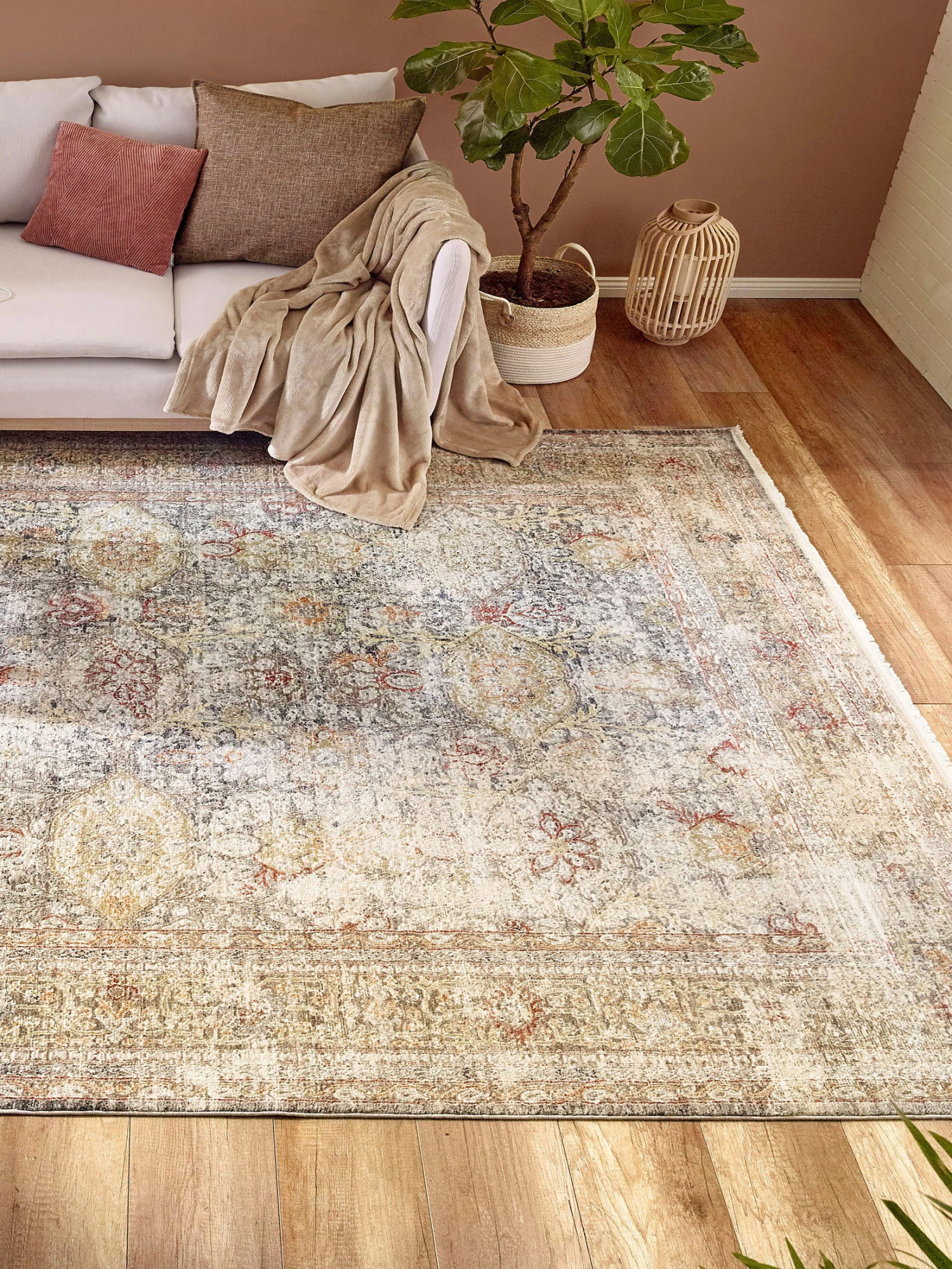 Vintage-Teppich, Villa Des Arts 4 Vintage-Teppich, Villa Des Arts – Bild 2