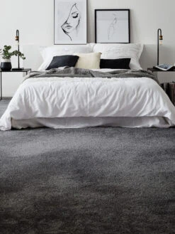 Velours-Teppichboden, Anthrazit