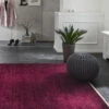 Flachgewebe-Teppich, Aubergine 1 Flachgewebe-Teppich, Aubergine -KayLa Verkaufsgeschäft Senado FlachgewebeTeppich Dunkelrot Aubergine 170x240 mil