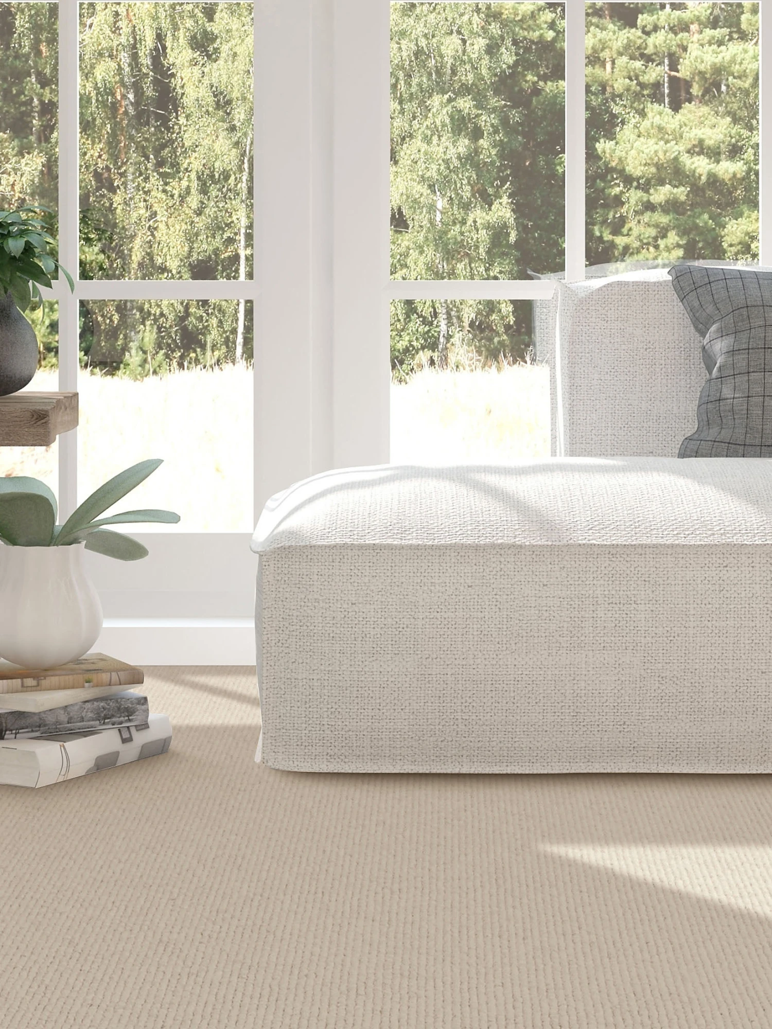 Naturfaser-Teppichboden, Berber 3 Naturfaser-Teppichboden, Berber