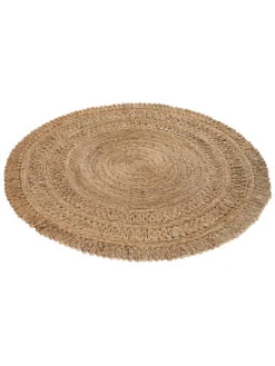 Jute-Teppich, Natural 12 Jute-Teppich, Natural -KayLa Verkaufsgeschäft Skyarp JuteTeppich Beige Natural 150rund fper